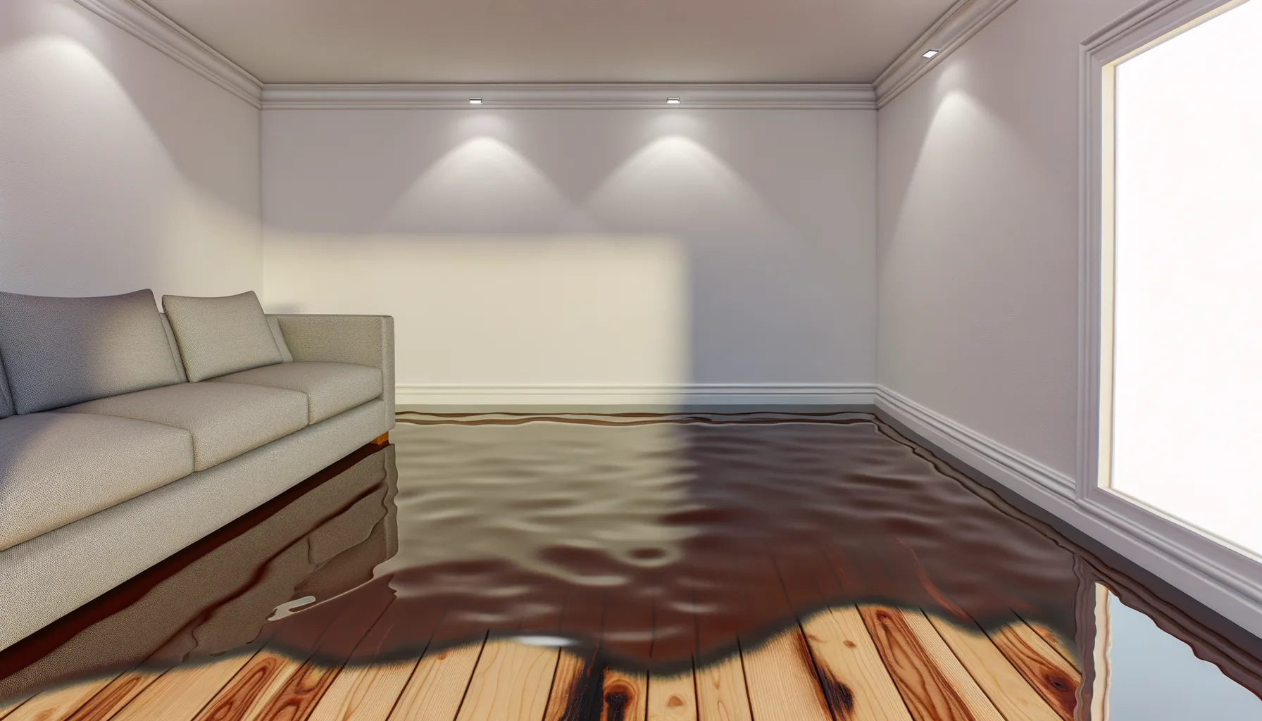 Kitchen Water Damage